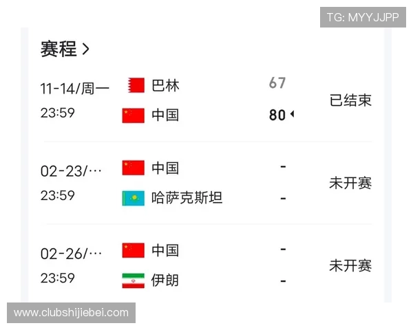 2026年世界杯预选赛中国队赛程时间安排详解及最新比赛信息